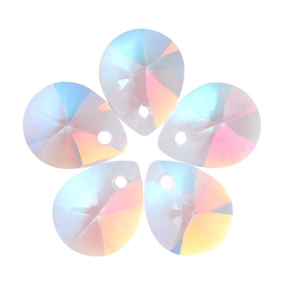Light Crystal AB XILION Mini Pear High Quality Glass Rhinestone Pendant WholesaleRhinestone
