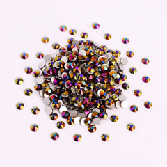 Purple Magic Glass FlatBack Rhinestones In Bulk WholesaleRhinestone