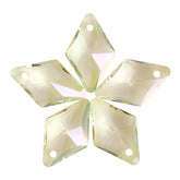 Luminous Green Rhombus High Quality Glass Rhinestone Pendant WholesaleRhinestone
