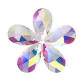 Crystal AB Pear-shaped High Quality Glass Rhinestone Pendant WholesaleRhinestone