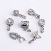Multi Styles Silver Plated Pendant Buckle WholesaleRhinestone