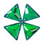 Sphinx Triangle Shape High Quality Glass Sew-on Rhinestones WholesaleRhinestone