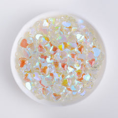 Heart Shape Starry Sky Flat Back Fancy Rhinestones F069 WholesaleRhinestone