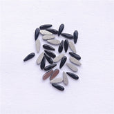 Raindrop Shape Black Flat Back Fancy Rhinestones WholesaleRhinestone