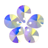 Crystal AB XILION Mini Pear High Quality Glass Rhinestone Pendant WholesaleRhinestone