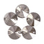 Satin Rivoli Shape High Quality Glass Sew-on Rhinestones WholesaleRhinestone