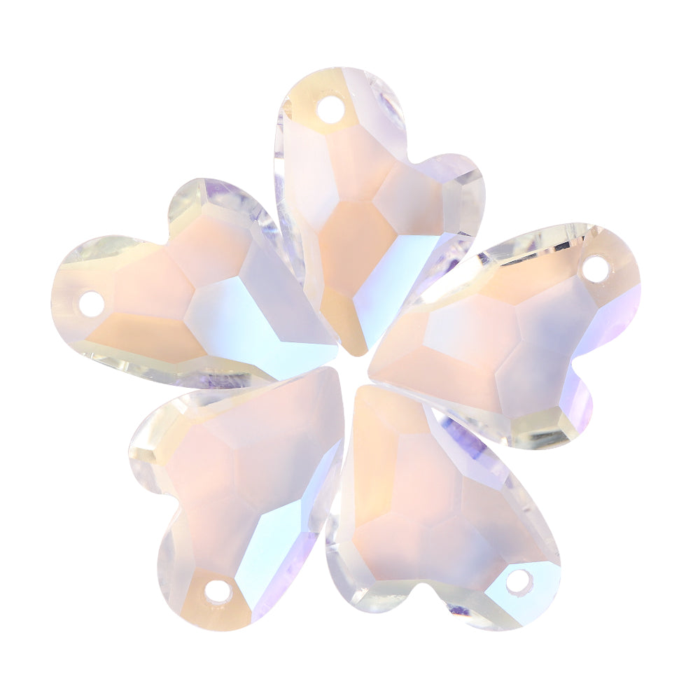 Moonlight Devoted 2 U Heart High Quality Glass Rhinestone Pendant WholesaleRhinestone