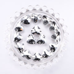Comet Argent Light Heart Shape High Quality Glass Sew-on Rhinestones WholesaleRhinestone