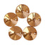 Light Smoked Topaz Rivoli Shape High Quality Glass Sew-on Rhinestones WholesaleRhinestone