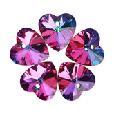 Volcano XILION Heart High Quality Glass Rhinestone Pendant WholesaleRhinestone