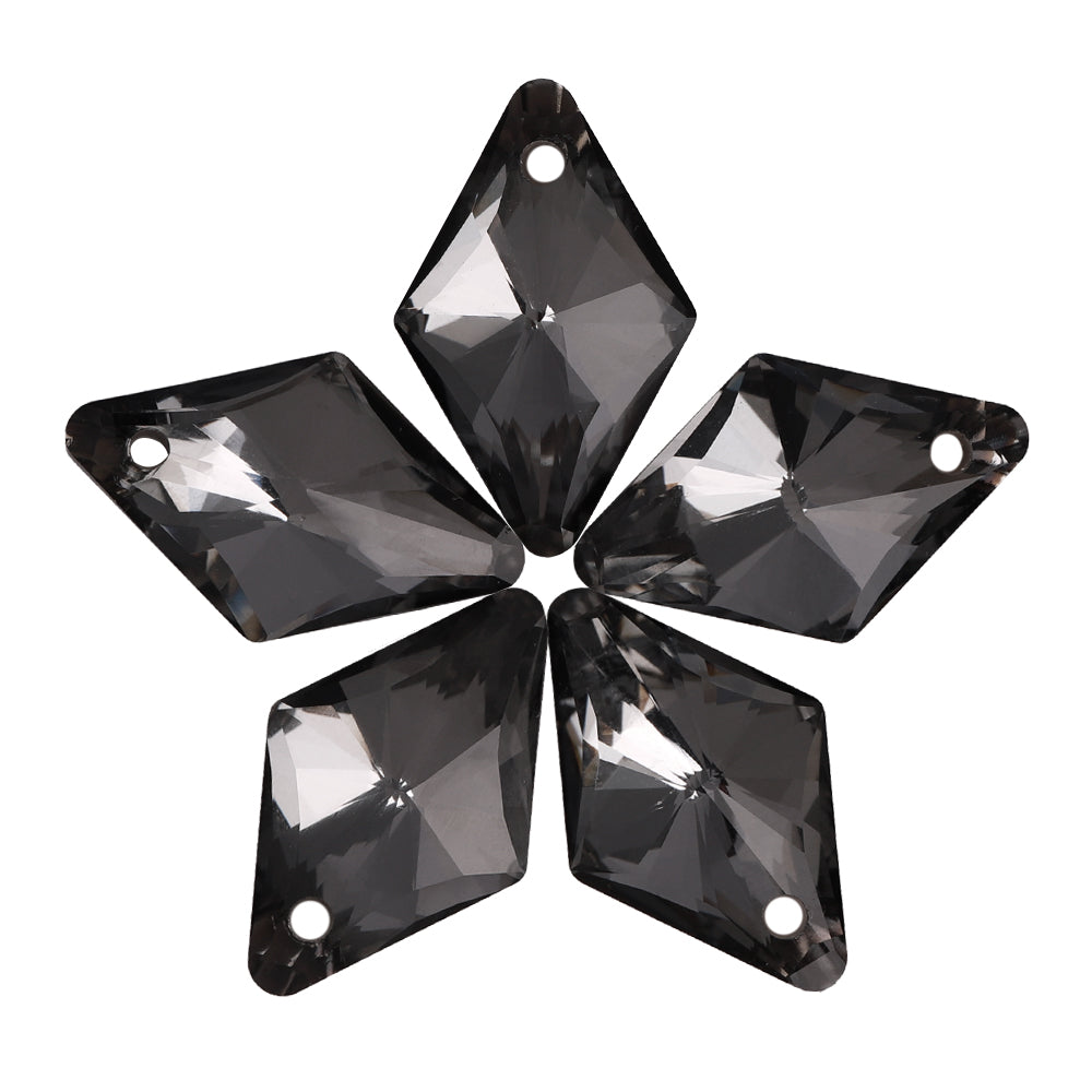 Silver Night Rhombus High Quality Glass Rhinestone Pendant WholesaleRhinestone