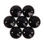 Jet XIRIUS Round Shape High Quality Glass Sew-on Rhinestones WholesaleRhinestone