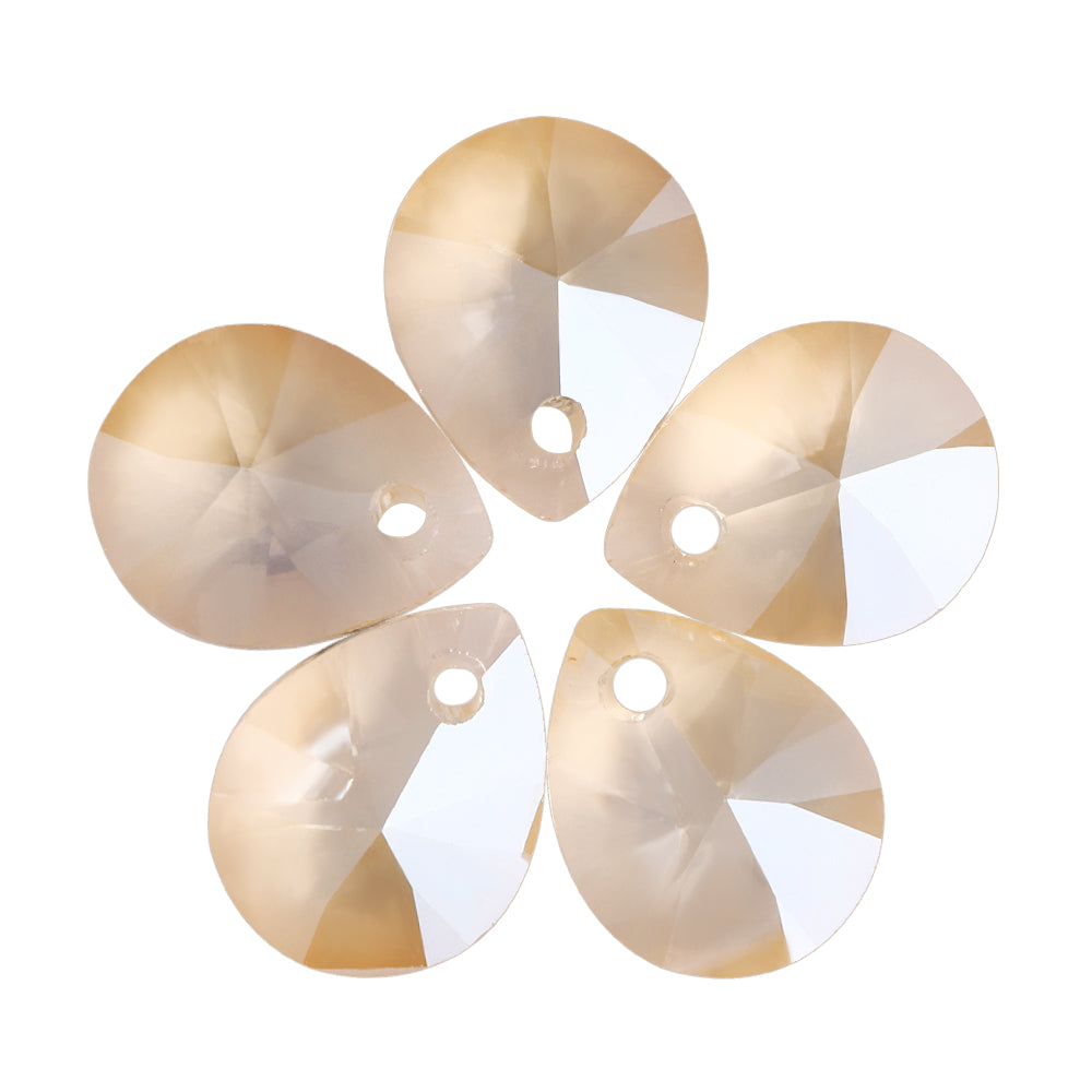 Golden Shadow XILION Mini Pear High Quality Glass Rhinestone Pendant WholesaleRhinestone
