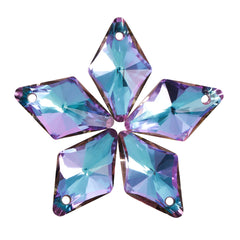 Vitrail Light Rhombus High Quality Glass Rhinestone Pendant WholesaleRhinestone