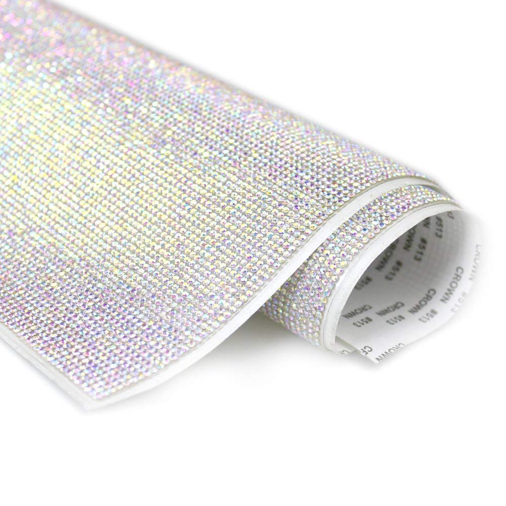 Self-adhesive Crystal AB Rhinestone Stickers Sheet