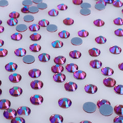 Fuchsia AB Glass Hotfix Rhinestones WholesaleRhinestone
