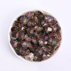 Millennium Series Heart Shape Rainbow Glass Pointed Back Fancy Rhinestones WholesaleRhinestone