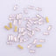 Rectangle Shape Pink Opal Flat Back Fancy Rhinestones WholesaleRhinestone