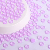 Light Violet Glass FlatBack Neon Rhinestones WholesaleRhinestone