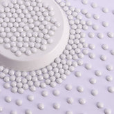 Porcelain white Glass Flat Back Rhinestones In Bulk WholesaleRhinestone