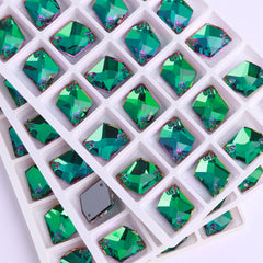 Heliotrope Cosmic Shape High Quality Glass Sew-on Rhinestones WholesaleRhinestone