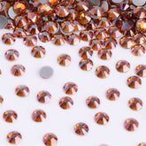 Sunset Glow Glass Flat Back Rhinestones WholesaleRhinestone