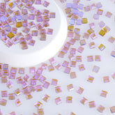 Square Shape Charm Purple Flat Back Fancy Rhinestones WholesaleRhinestone