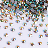 Morning Glory Glass Flat Back Rhinestones WholesaleRhinestone