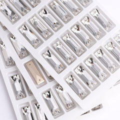 Crystal Cosmic Baguette Shape High Quality Glass Sew-on Rhinestones WholesaleRhinestone
