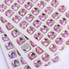 Vitrail Light XIRIUS Round Shape High Quality Glass Sew-on Rhinestones WholesaleRhinestone