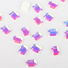 Octagon Shape Mocha White Flat Back Fancy Rhinestones WholesaleRhinestone