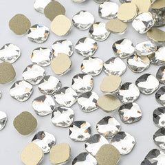 Round Square Shape Crystal Flat Back Fancy Rhinestones WholesaleRhinestone