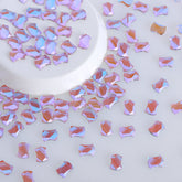 Pillow Shape Charm Purple Flat Back Fancy Rhinestones WholesaleRhinestone