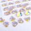 Paradise Shine Heart Shape High Quality Glass Sew-on Rhinestones WholesaleRhinestone