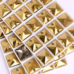 Dorado Square Shape High Quality Glass Sew-on Rhinestones WholesaleRhinestone
