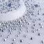 Silver Steeple Glass HotFix Rhinestones WholesaleRhinestone