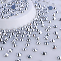 Silver Steeple Glass HotFix Rhinestones WholesaleRhinestone