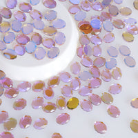 Magic Mirror Shape Charm Purple Flat Back Fancy Rhinestones WholesaleRhinestone