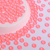 Coral Glass FlatBack Neon Rhinestones WholesaleRhinestone