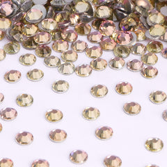 Silk Light Glass FlatBack Rhinestones Silver Back WholesaleRhinestone