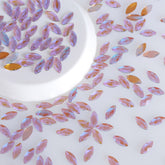 Navette Shape Charm Purple Flat Back Fancy Rhinestones WholesaleRhinestone