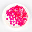 Neon Pink Glass Flat Back Glue-On Rhinestones 16 Cut Facets WholesaleRhinestone
