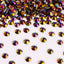Purple Magic Glass FlatBack Rhinestones Silver Back WholesaleRhinestone