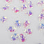 Skull Shape Mocha White Flat Back Fancy Rhinestones WholesaleRhinestone