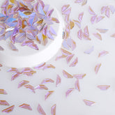 Trapeze Shape Charm Purple Flat Back Fancy Rhinestones WholesaleRhinestone