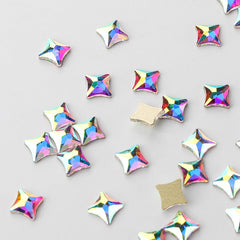 Starlet Shape Crystal AB Flat Back Fancy Rhinestones WholesaleRhinestone