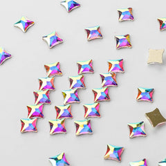 Starlet Shape Crystal AB Flat Back Fancy Rhinestones WholesaleRhinestone