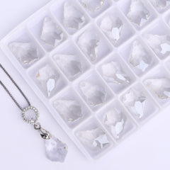 Silver Shade Baroque High Quality Glass Rhinestone Pendant WholesaleRhinestone