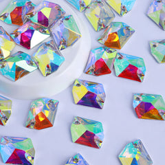Cosmic Crystal AB Resin Sew-on Rhinestones For Dance Costume WholesaleRhinestone
