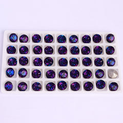 Bermuda Blue XIRIUS Chaton Shape High Quality Glass Pointed Back Fancy Rhinestones WholesaleRhinestone